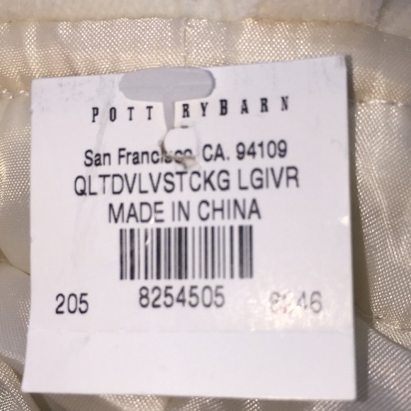 Pottery Barn Velvet Christmas Stocking “Pearson” - Picture 4 of 13